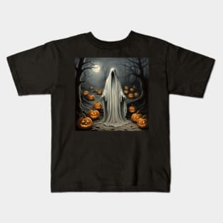 Ghostly Halloween Kids T-Shirt